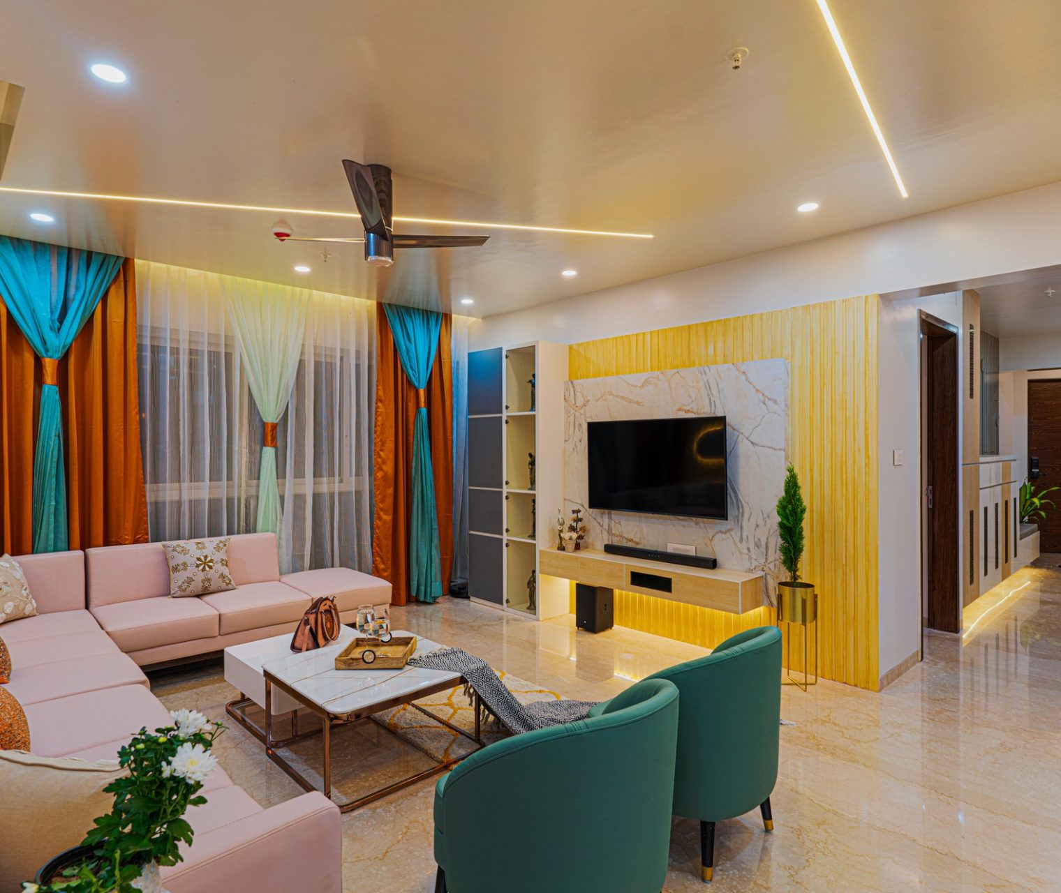 Residential Interior Designing for Mr. Sirisha