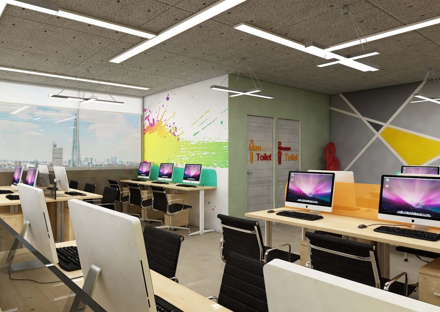 Commercial Interior Designing for Teerth Technoscope